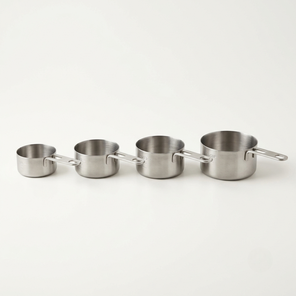 Edelstahl Messbecher Set