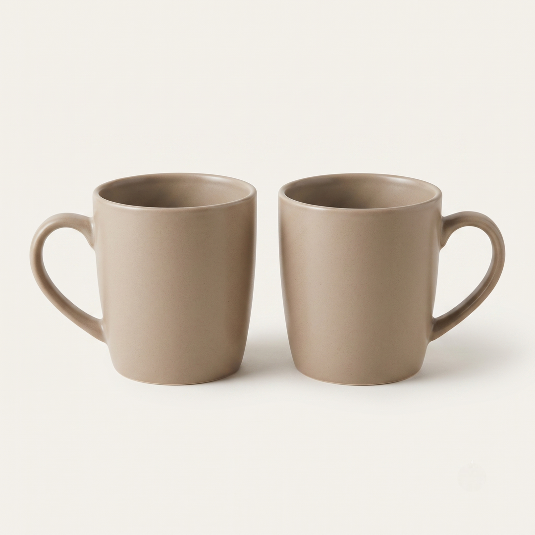 Keramik Kaffeebecher Set